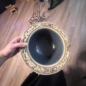 Decorative Ceramic Bowl signed by Dan Bennett